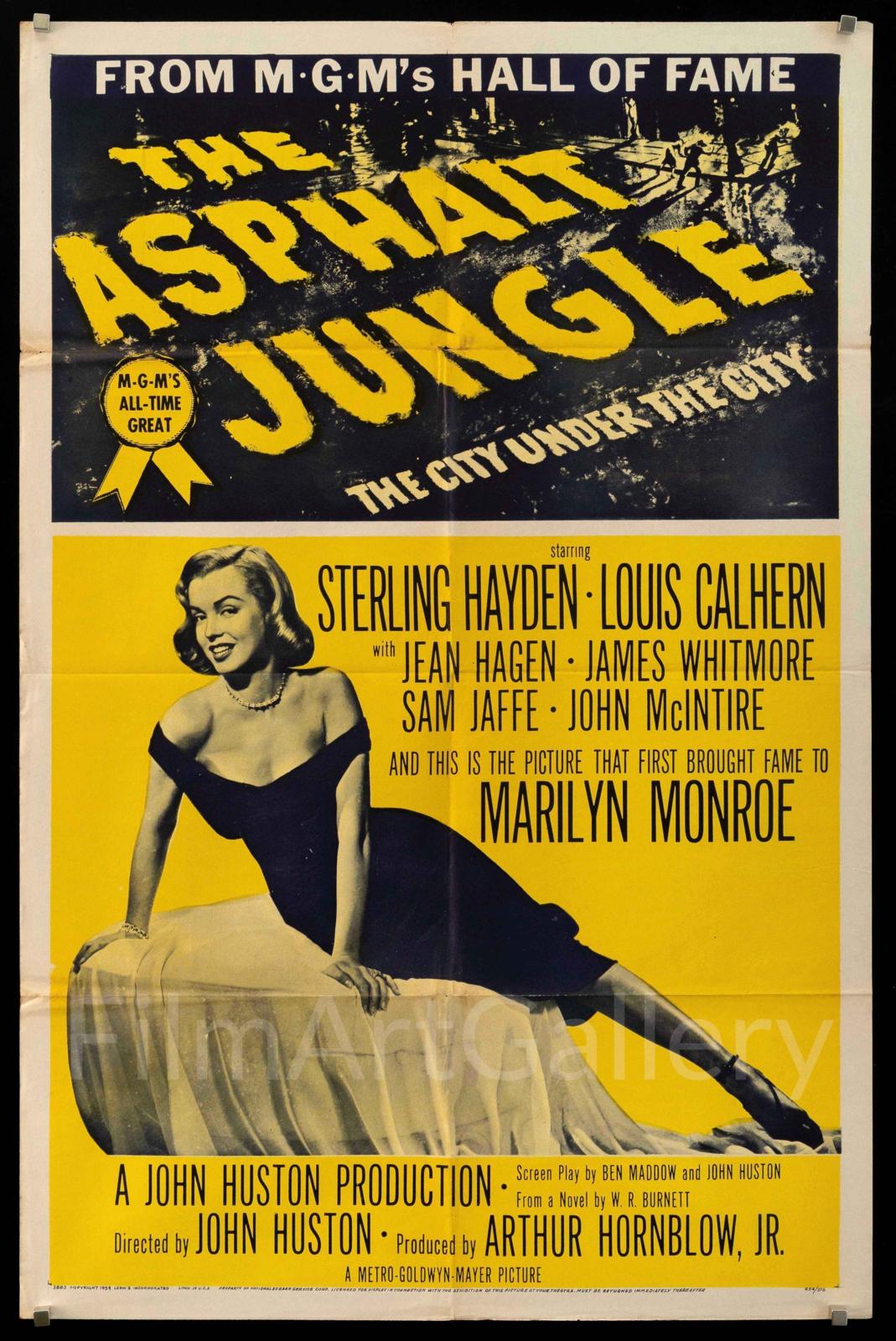 Asfaltjunglen - CIN B_poster