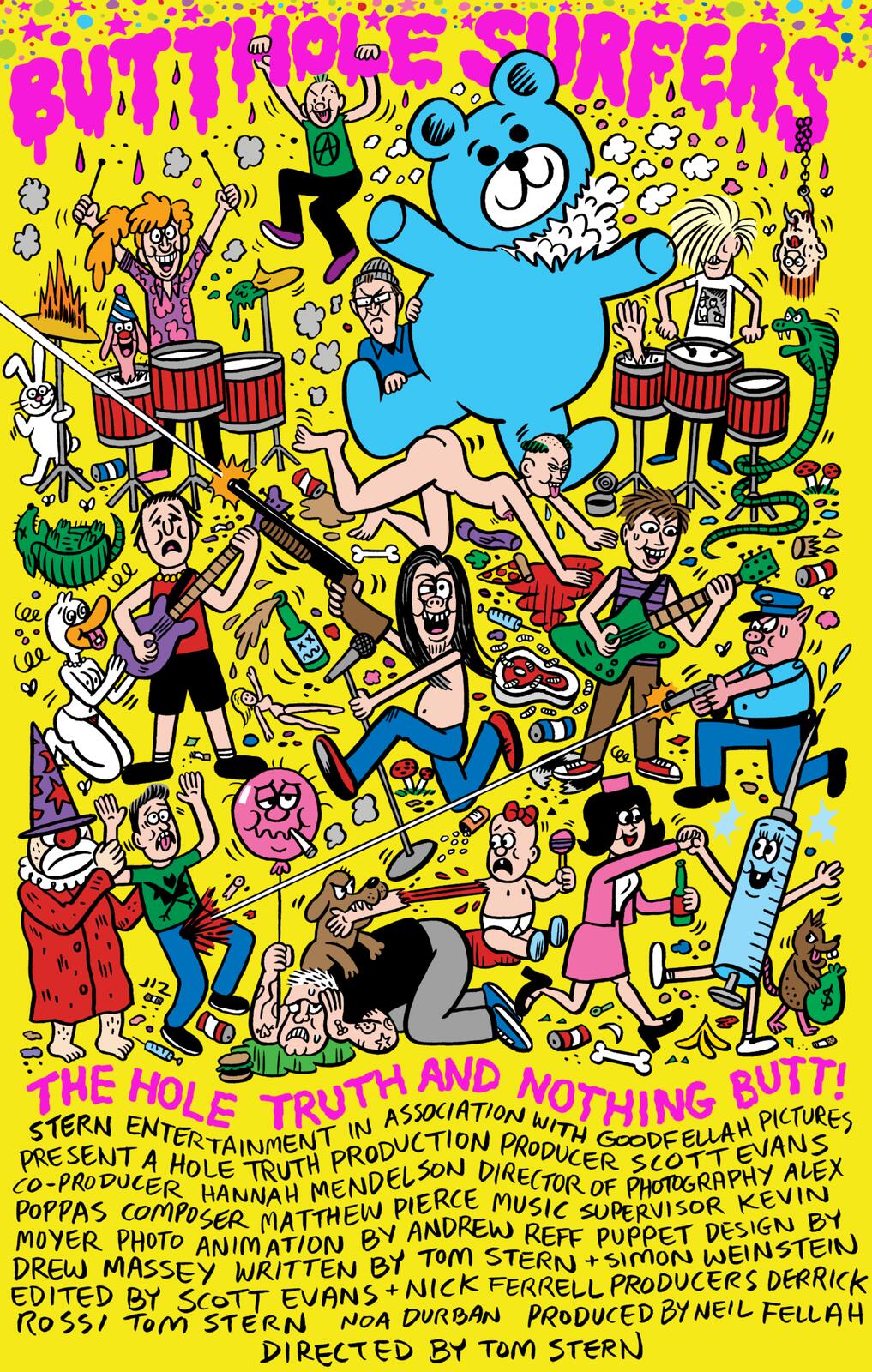 Butthole Surfers - CIN B_poster