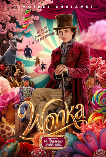 Wonka - Engelsk tale_poster