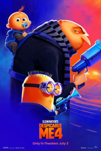 Despicable me 4 – ensk tala_poster