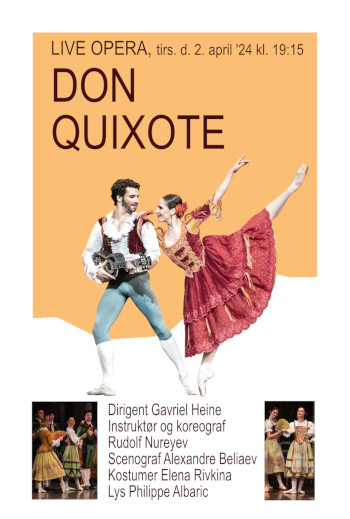 OperaKino 23/24 - Ballet: Don Quixote LIVE fra Opé_poster