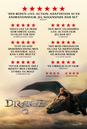 Sådan træner du din drage - Med Dansk tale_poster