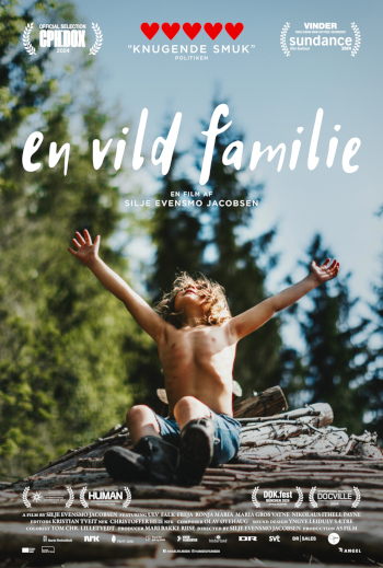 En vild familie_poster