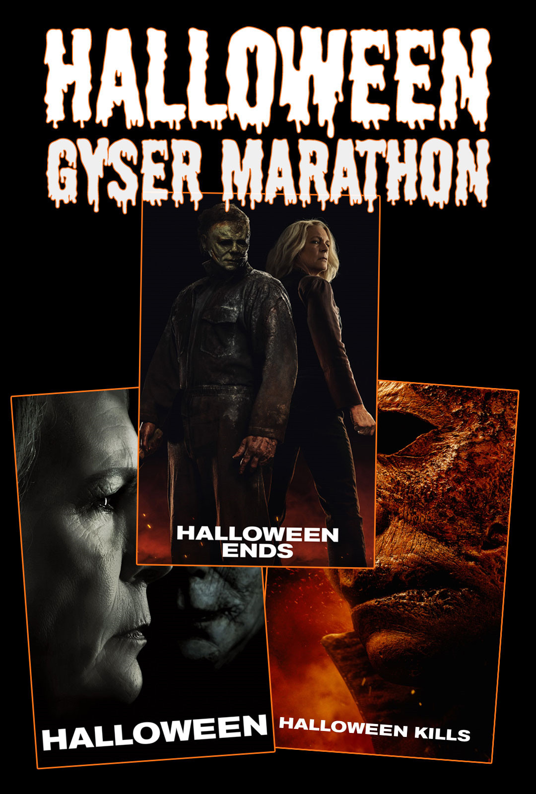 Halloween Gyser Marathon Kino Ros Torv