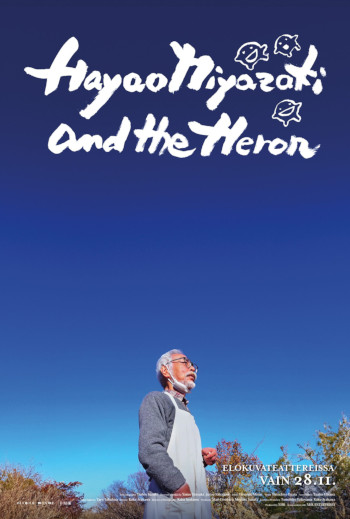 Hayao Miyazaki and the Heron_poster