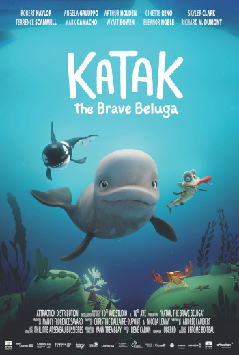 Katak: Den modige hval_poster