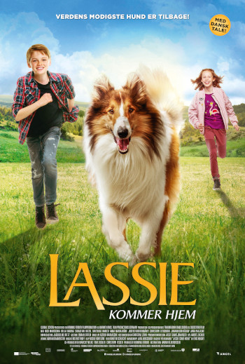 Lassie kommer hjem - Med dansk tale_poster
