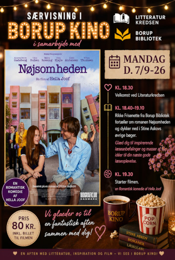 Litteratur, film og fællesskab i Borup Kino