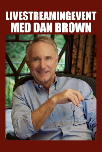 Livestreaming i Biffen: Dan Brown_poster