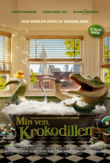 Min ven, Krokodillen - Dansk tale_poster