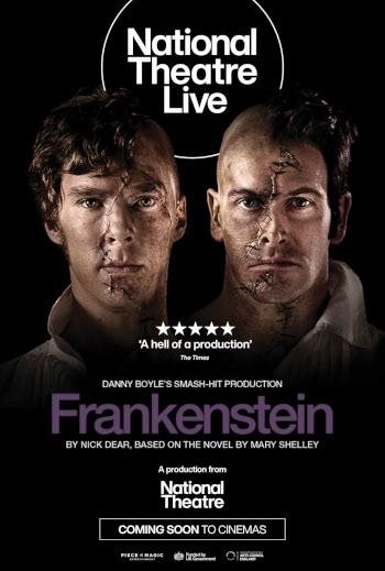 NT Live - Frankenstein (Benedict Cumberbatch) _poster