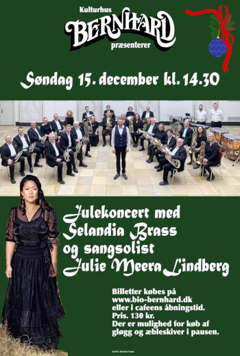 Julekoncert i Bio Bernhard_poster