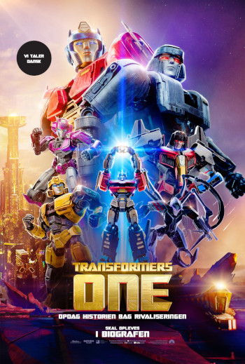 Transformers One - ensk tala, uttan tekst _poster