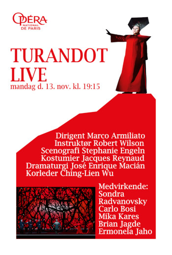 OperaKino 23/24 - Turandot LIVE fra Paris operaen_poster