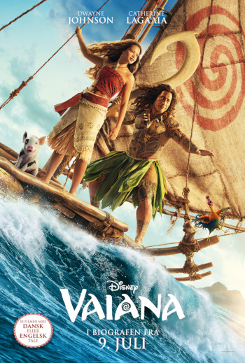 Vaiana - Med dansk tale_poster