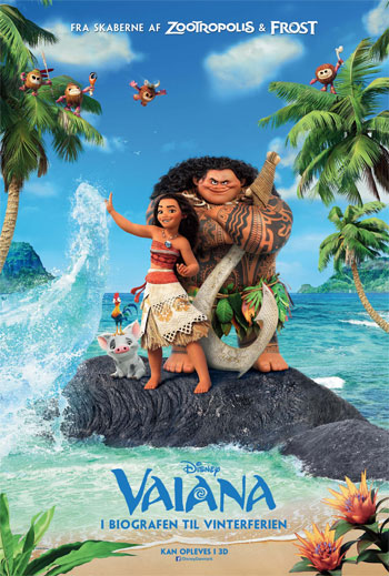 Vaiana - Med dansk tale_poster