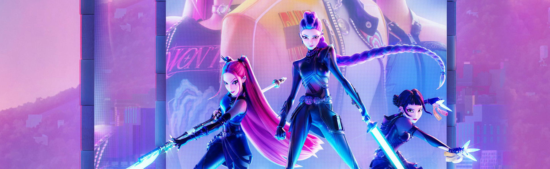 KPop Demon Hunters - Sing-along_slide_poster