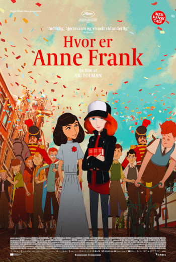 Hvor er Anne Frank - Med dansk tale_poster
