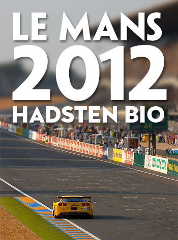 24 Timer Le Mans Hadsten Bio - Optakt 2012_poster