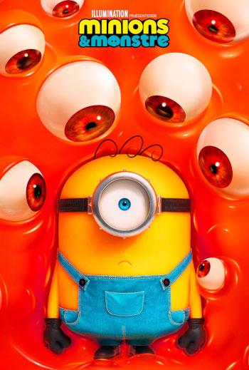 Minions & Monstre - Med dansk tale_poster