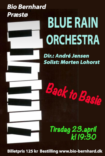 Blue Rain Orchestra i Bernhard 2024_poster