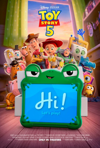 Toy Story 5 - Med engelsk tale_poster